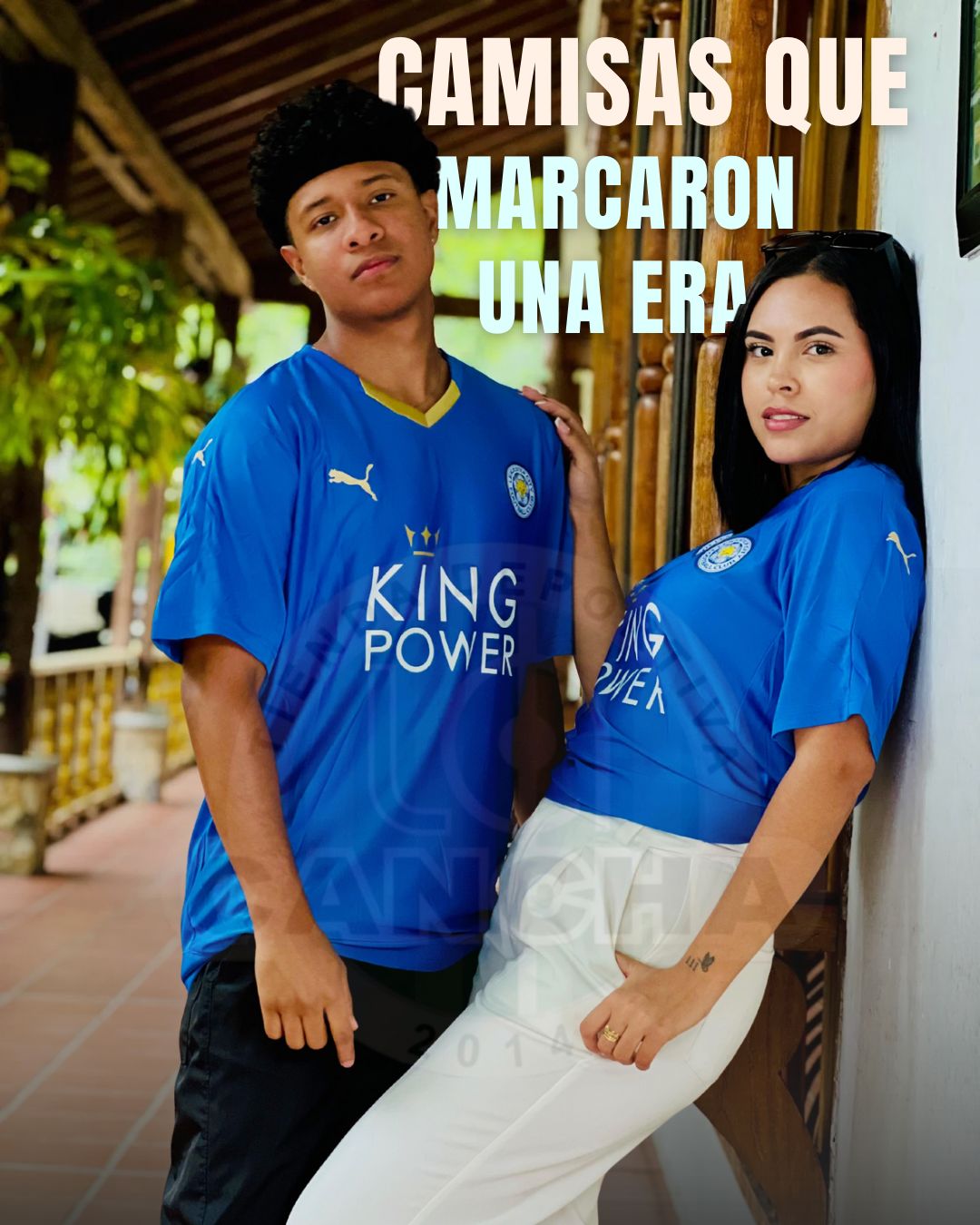 CAMISETA LEICESTER CITY RETRO LOCAL 2015/2016