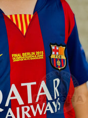 CAMISETA BARCELONA RETRO LOCAL 2015 KIDS