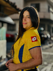 CAMISETA SELECCION COLOMBIA RETRO LOCAL 2007