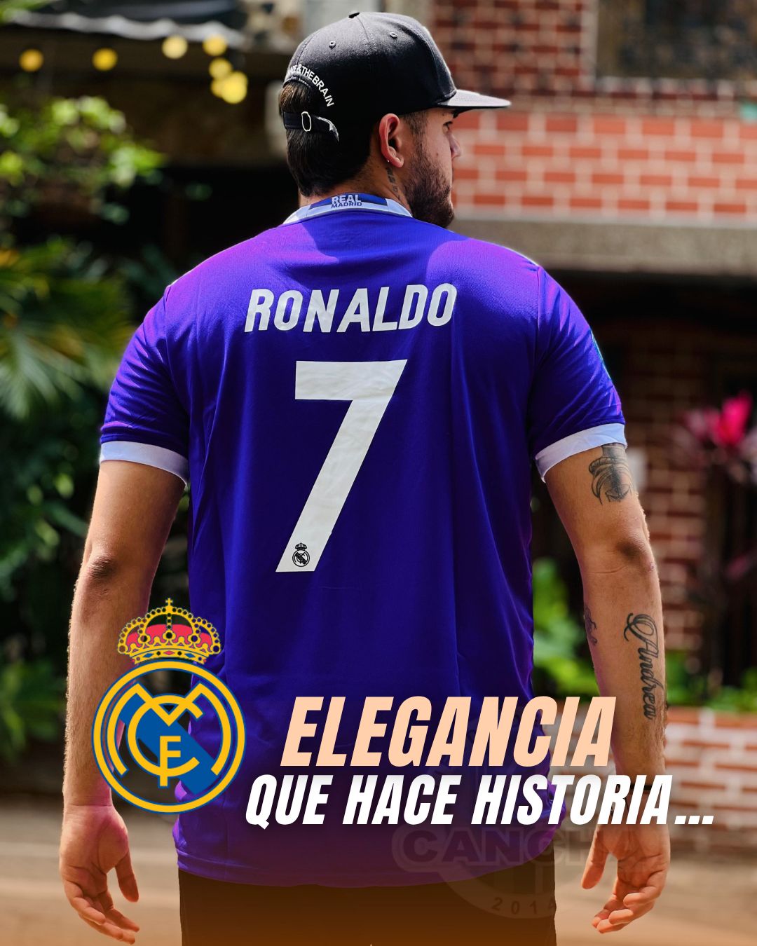 CAMISETA REAL MADRID RETRO VISITANTE 2016/2017
