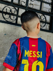 CAMISETA BARCELONA RETRO LOCAL 2015 KIDS