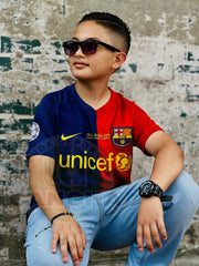 CAMISETA BARCELONA RETRO LOCAL 2009 KIDS