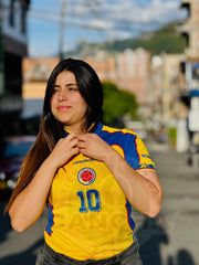 CAMISETA SELECCION COLOMBIA RETRO LOCAL 2001