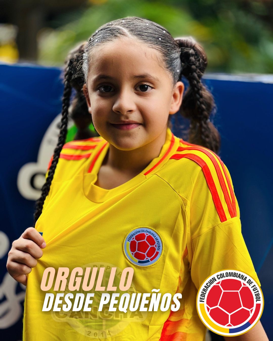 CAMISETA SELECCIÓN COLOMBIA LOCAL 2024/2025 KIDS