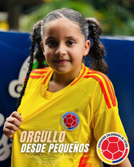 CAMISETA SELECCIÓN COLOMBIA LOCAL 2024/2025 KIDS