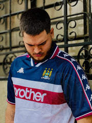 CAMISETA MACHESTER CITY RETRO VISITANTE 1997/1998