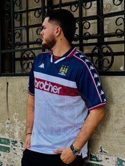 CAMISETA MACHESTER CITY RETRO VISITANTE 1997/1998