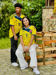 CAMISETA SELECCION COLOMBIA RETRO LOCAL 2014