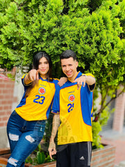 CAMISETA SELECCION COLOMBIA RETRO LOCAL 2001