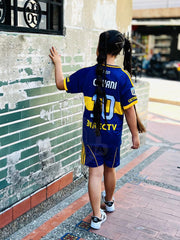 CAMISETA BOCA JUNIORS LOCAL 2025 KIDS