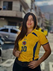 CAMISETA SELECCION COLOMBIA RETRO LOCAL 2007