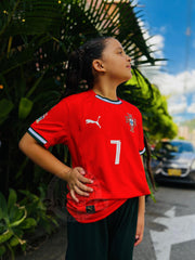 CAMISETA PORTUGAL LOCAL 2025 KIDS