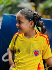 CAMISETA SELECCIÓN COLOMBIA LOCAL 2024/2025 KIDS