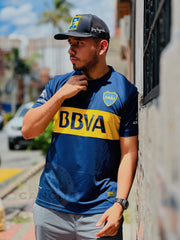 CAMISETA BOCA JUNIORS RETRO LOCAL 2015/2016