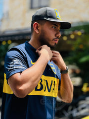 CAMISETA BOCA JUNIORS RETRO LOCAL 2015/2016