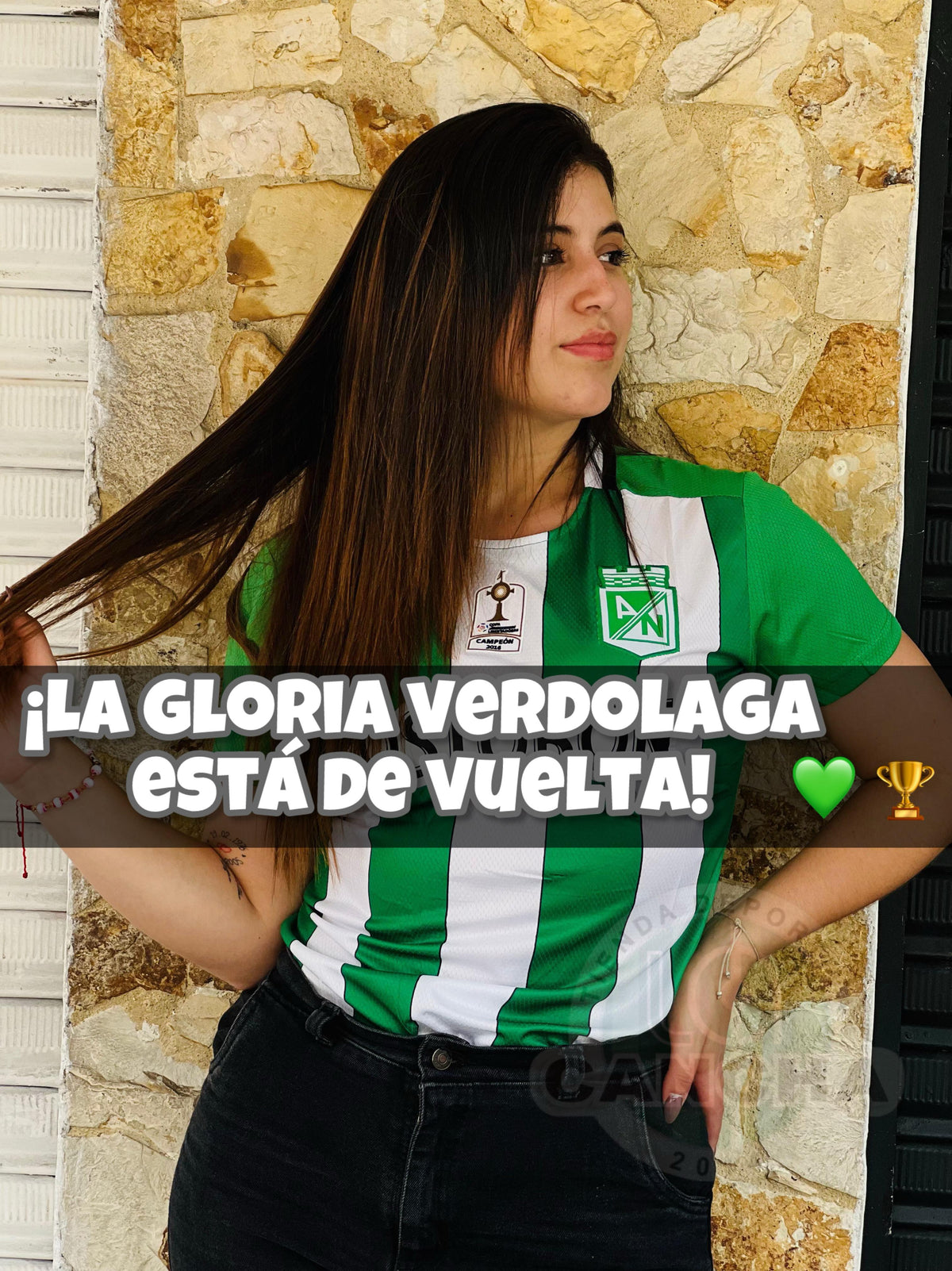 CAMISETA ATLETICO NACIONAL RETRO LOCAL 2016