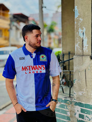CAMISETA BLACKBURN ROVERS RETRO LOCAL 1995/1996