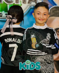 CAMIBUSO REAL MADRID RETRO TERCERA 2015 NIÑO