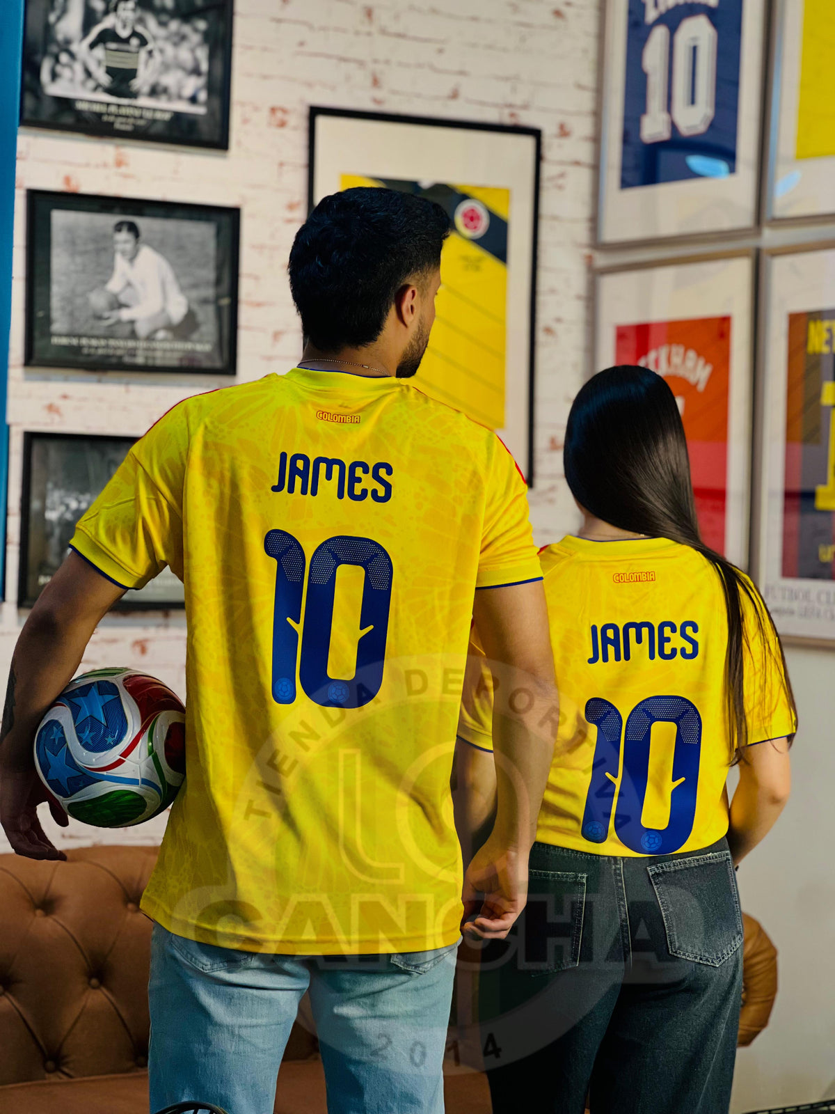 CAMISETA SELECCION COLOMBIA LOCAL 2025/2026