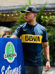 CAMISETA BOCA JUNIORS RETRO LOCAL 2015/2016