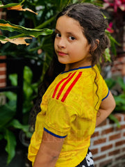 CAMISETA SELECCION COLOMBIA LOCAL 2025/2026 KIDS