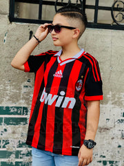 CAMISETA MILAN RETRO LOCAL 2010 KIDS