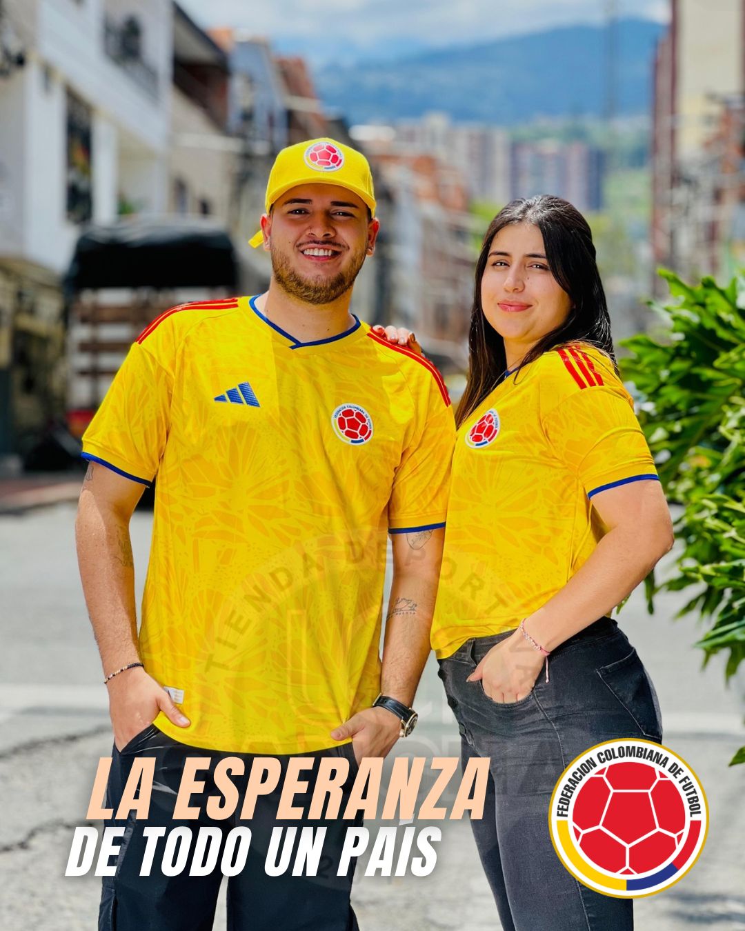 CAMISETA SELECCION COLOMBIA LOCAL 2025/2026