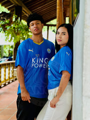 CAMISETA LEICESTER CITY RETRO LOCAL 2015/2016