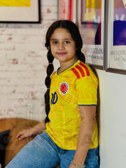 CAMISETA COLOMBIA LOCAL 2026 NIÑO