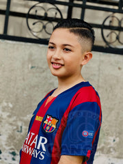 CAMISETA BARCELONA RETRO LOCAL 2015 KIDS