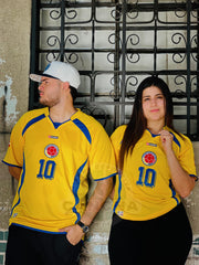 CAMISETA SELECCION COLOMBIA RETRO LOCAL 2007