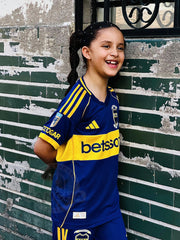 CAMISETA BOCA JUNIORS LOCAL 2025 KIDS