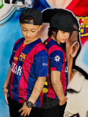 CAMISETA BARCELONA RETRO LOCAL 2015 NIÑO