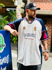 CAMISETA WEST HAM IRON MAIDEN RETRO VISITANTE 1999