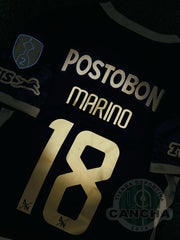 CAMISETA ATLETICO NACIONAL VISITANTE PARCHES LIBERTADORES CON ESCUDO 3D 2025