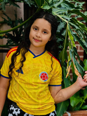 CAMISETA SELECCION COLOMBIA LOCAL 2025/2026 KIDS