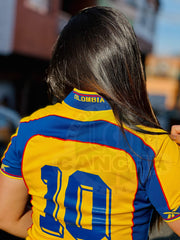 CAMISETA SELECCION COLOMBIA RETRO LOCAL 2001