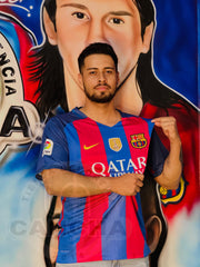 CAMISETA BARCELONA RETRO LOCAL 2016/2017