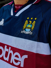 CAMISETA MACHESTER CITY RETRO VISITANTE 1997/1998