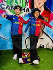 CAMIBUSO BARCELONA RETRO LOCAL 2008/09 KIDS