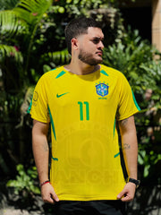 CAMISETA BRASIL RETRO 2002