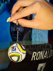 LLAVEROS COLECCIONABLE CON BALONES DE MUNDIALES