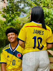 CAMISETA SELECCION COLOMBIA RETRO LOCAL 2014
