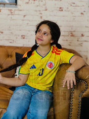 CAMISETA COLOMBIA LOCAL 2026 NIÑO