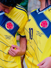 CAMISETA SELECCION COLOMBIA RETRO LOCAL 2014