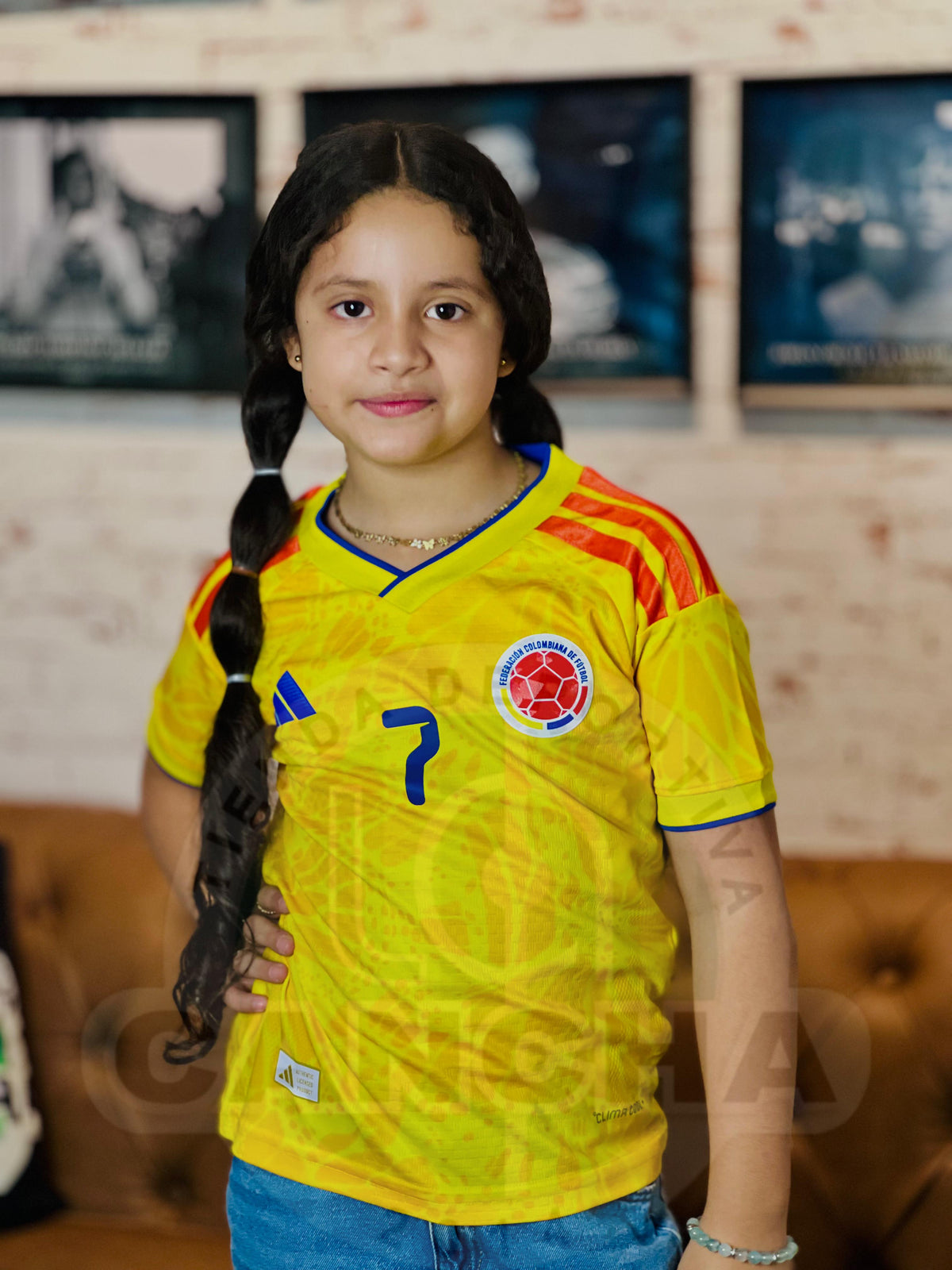 CAMISETA COLOMBIA LOCAL 2026 NIÑO