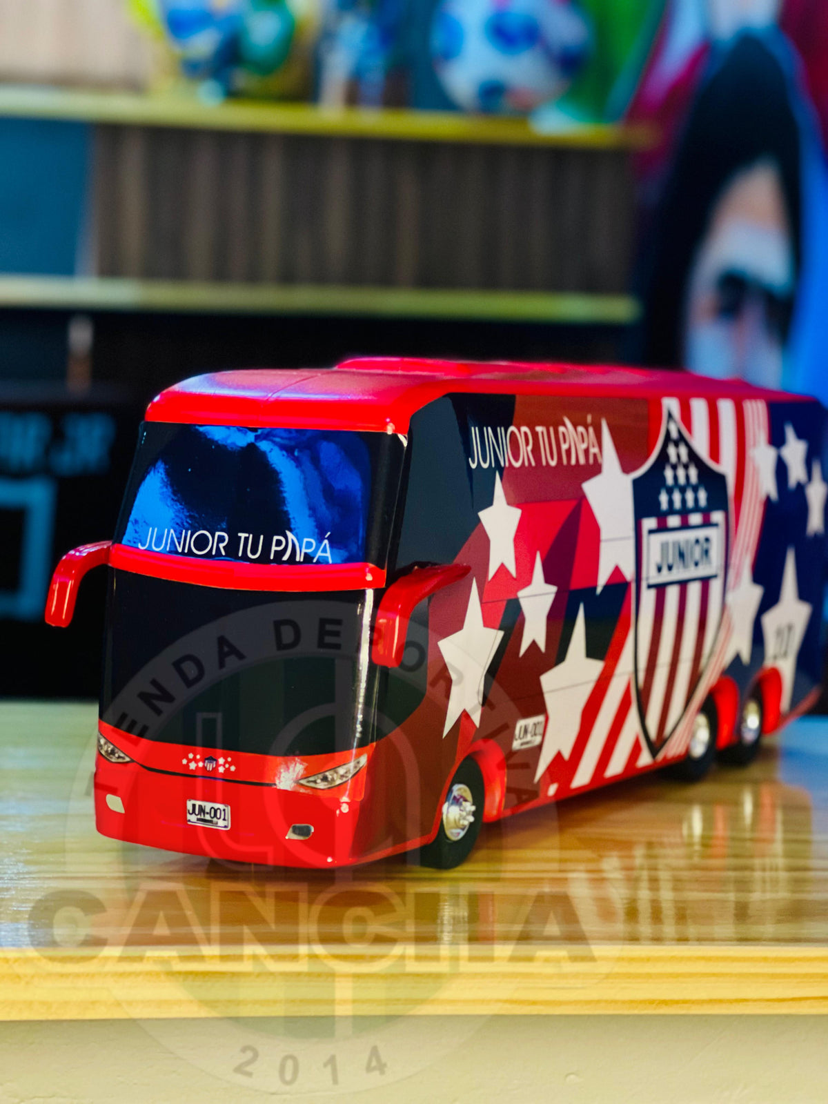 BUSES COLECCIONABLES DE FUTBOL