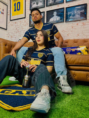 CAMISETA BOCA JUNIORS RETRO LOCAL COPA MERCOSUR 1998/1999