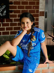CAMISETA REAL MADRID TERCERA EQUIPACION 2025 KIDS