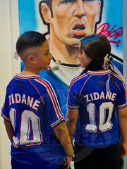 CAMISETA FRANCIA RETRO LOCAL 1998 KIDS